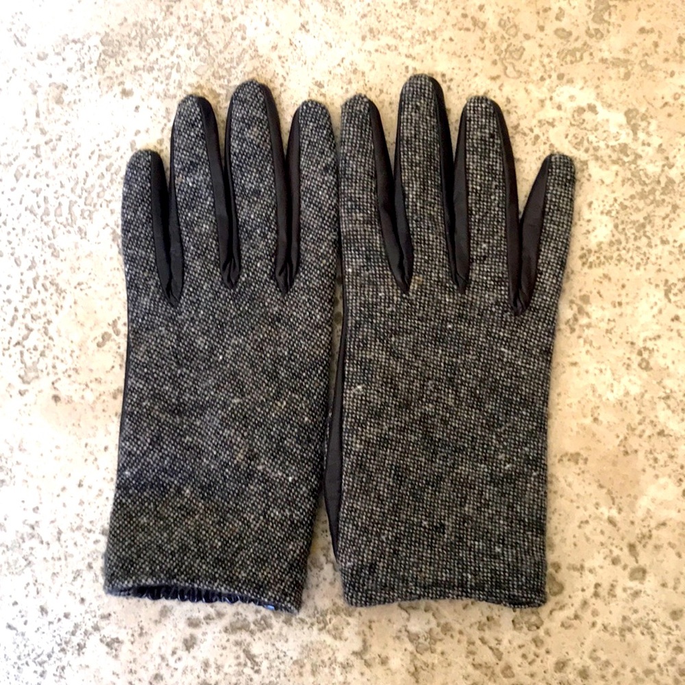 Asprey Fashion Gloves; Size 8; in dark Brown Leather